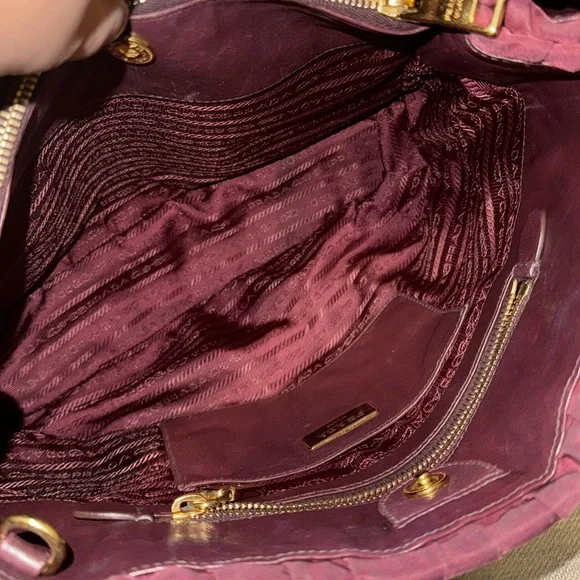 PRADA TESUTO  GAUFRE Tote Handbag - Picture 11 of 12